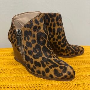 1 State Leopard Print Booties